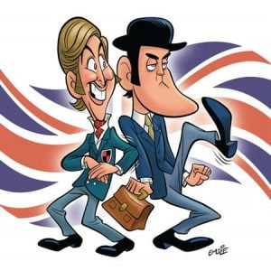John Cleese and Eric Idle