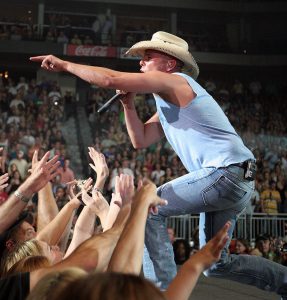 Kenny Chesney performing in 2008.