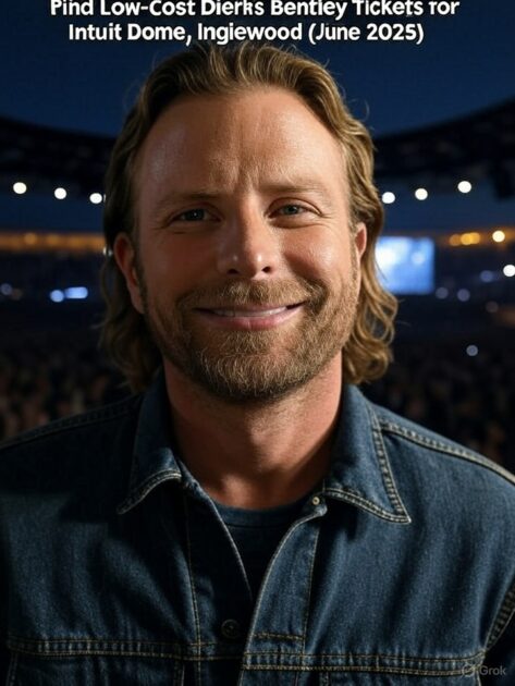 Find Low-Cost Dierks Bentley Tickets for Intuit Dome, Inglewood (June 2025)