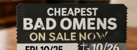 Cheapest Bad Omens Tickets on Sale