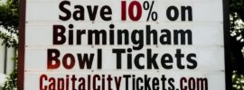 Save 10% on Birmingham Bowl Tickets