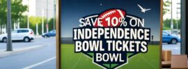 Save 10% on Independence Bowl Tickets