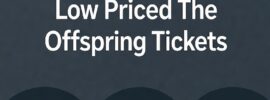 Cheapest The Offspring Tickets Online with Promo Code