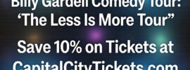 Save on Billy Gardell Comedy Tickets Online