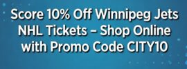 Winnipeg Jets NHL Tickets Online with Promo Code