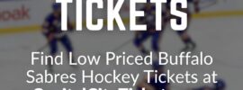 Find Low Priced Buffalo Sabres Hockey Tickets