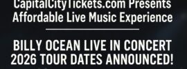 Low-Cost Billy Ocean Concert Tickets