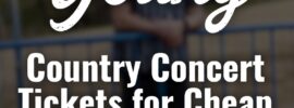 Brett Young Country Concert Tickets for Cheap