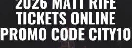 Matt Rife 2026 Tour Tickets On Sale