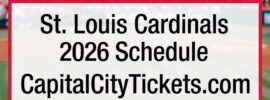 2026 St. Louis Cardinals MLB Games
