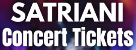 Save on Joe Satriani Concert Tickets