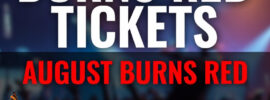 Discounted 2026 August Burns Red Tickets
