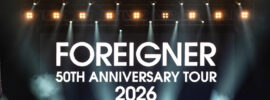 Foreigner 50th Anniversary Tour 2026
