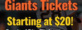 2026 San Francisco Giants MLB Tickets