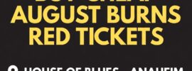 Buy Cheap August Burns Red Tickets