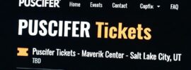 Puscifer Tickets Online