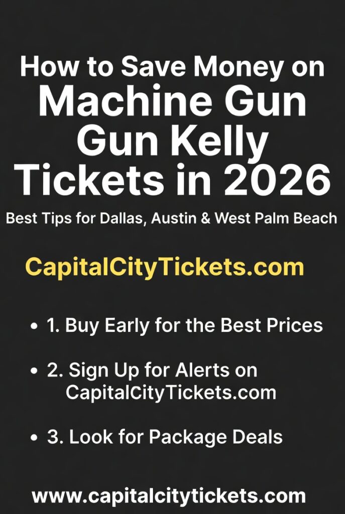 How to Save Money on Machine Gun Kelly Tickets